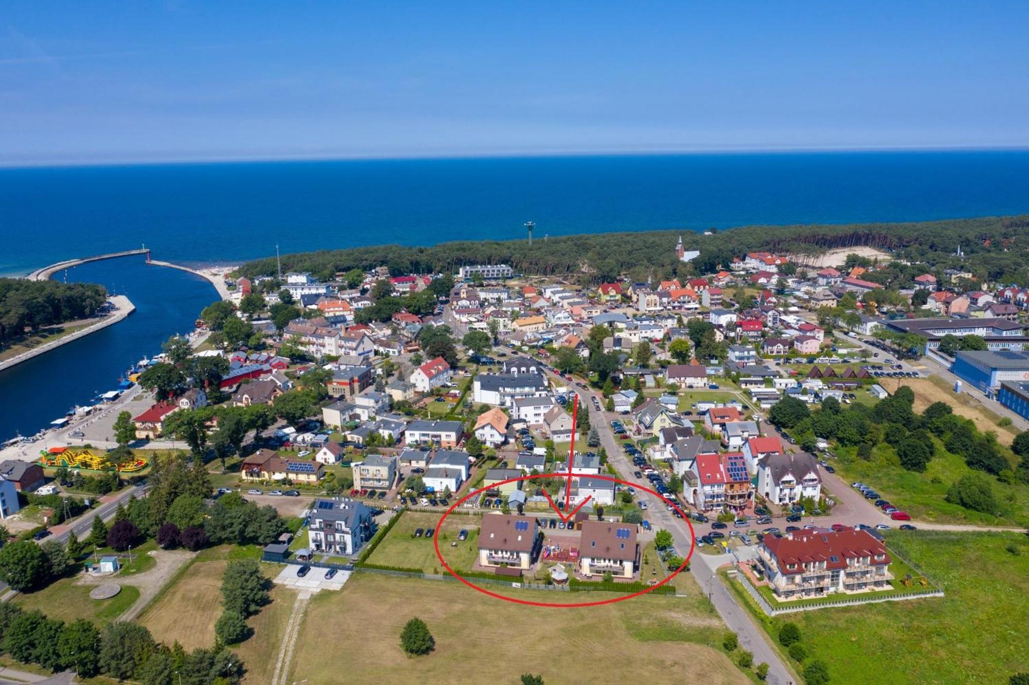 Pokoje Goscinne Sliwka Mrzezyno Bagian luar foto